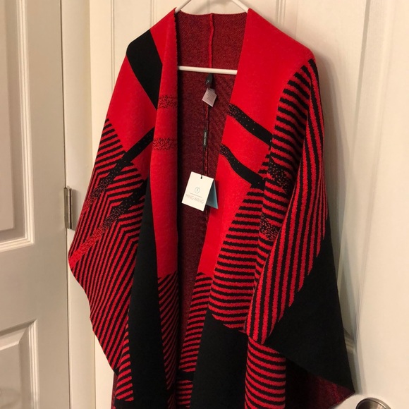 Ming Wang Accessories - Ming Wang Open Front Shawl